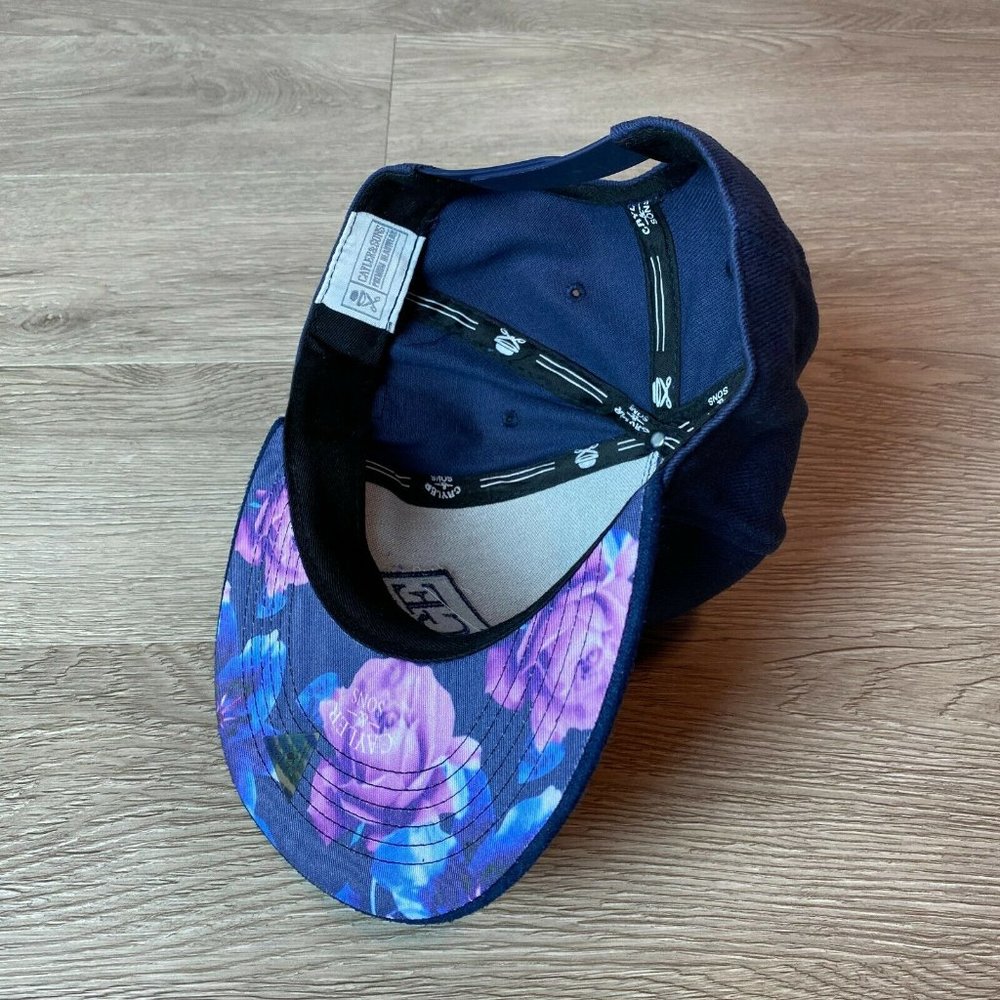 Cayler & Sons BON VOYAGE SnapBack Hat. Embroidered Patch Cruise RIP Roses Ocean - Picture 5 of 5